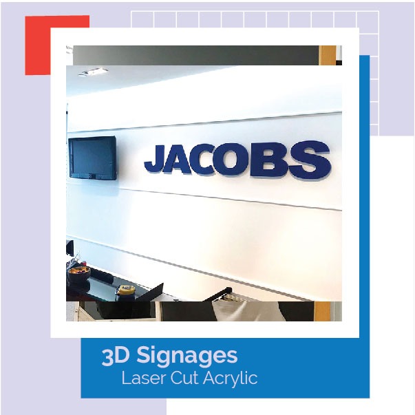 3D Acrylic Sign
