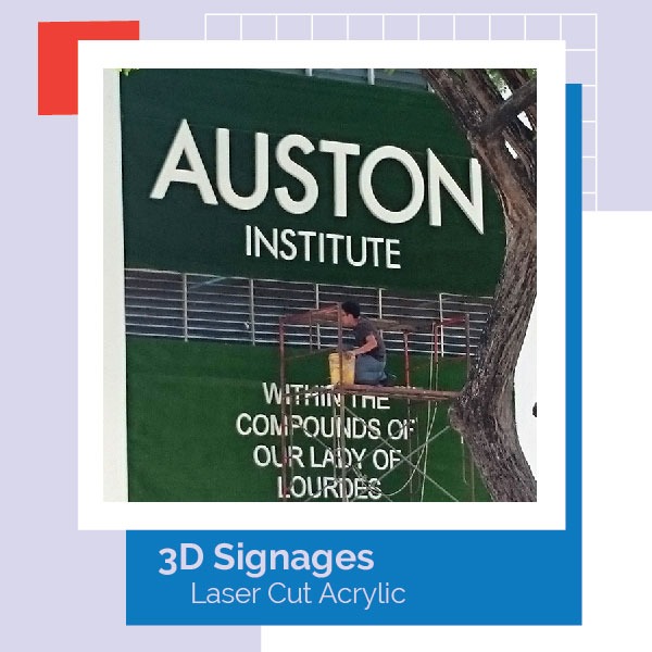 3D Acrylic Sign