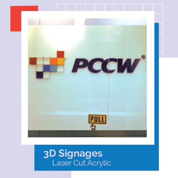 3D Acrylic Sign
